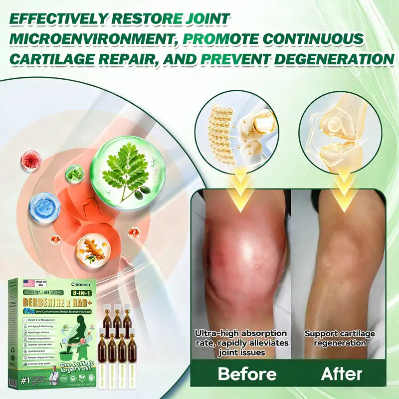𝐎𝐟𝐟𝐢𝐜𝐢𝐚𝐥 IE 𝐒𝐭𝐨𝐫𝐞 🇮🇪  | 🧑‍⚕️ 𝐂𝐥𝐞𝐚𝐫𝐞𝐧𝐚® Moringa · Bee Venom · Berberine × NAD+ Eight-in-one 10× Ultra-Concentrated Herbal Essence Foot Soak — 𝐎𝐧𝐜𝐞 𝐃𝐚𝐢𝐥𝐲, 𝐕𝐢𝐬𝐢𝐛𝐥𝐞 𝐑𝐞𝐬𝐮𝐥𝐭𝐬 𝐢𝐧 𝟕 𝐃𝐚𝐲𝐬