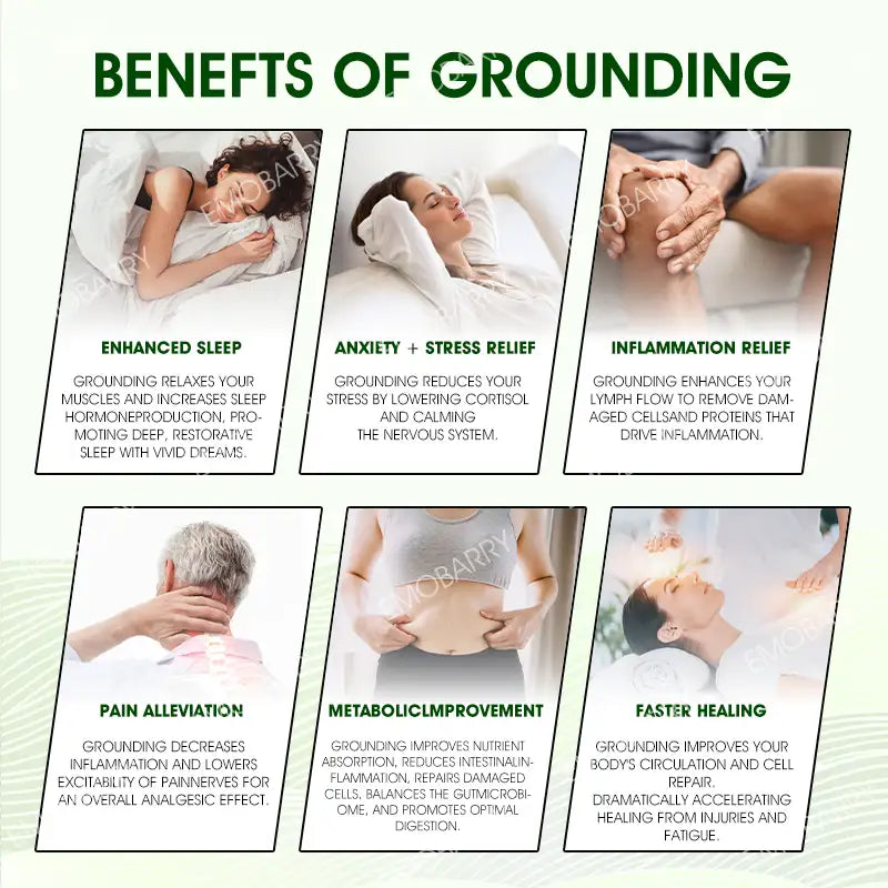 【EMOBARRY® Official Store】 EarthPulse Grounding Mat - Restore Balance & Boost Wellness with Grounding