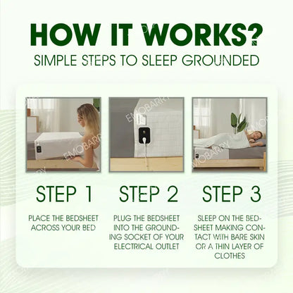 【EMOBARRY® Official Store】 EarthPulse Grounding Mat - Restore Balance & Boost Wellness with Grounding